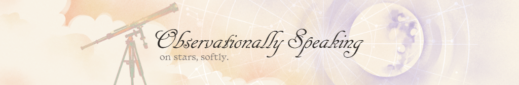Observationally Speaking Banner